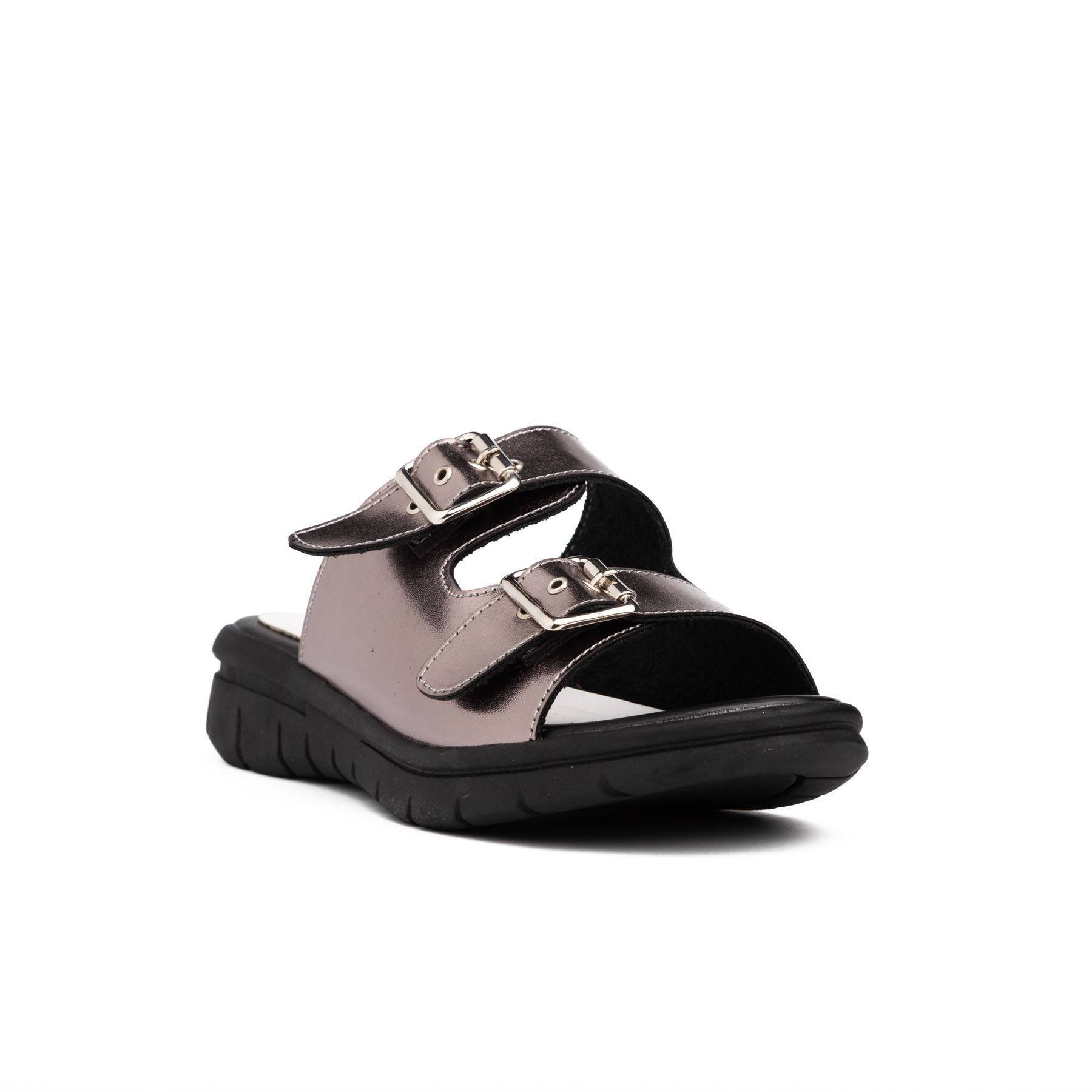 SANDALIAS MUJER NÉBULA PLATEADO GLITZ - 2