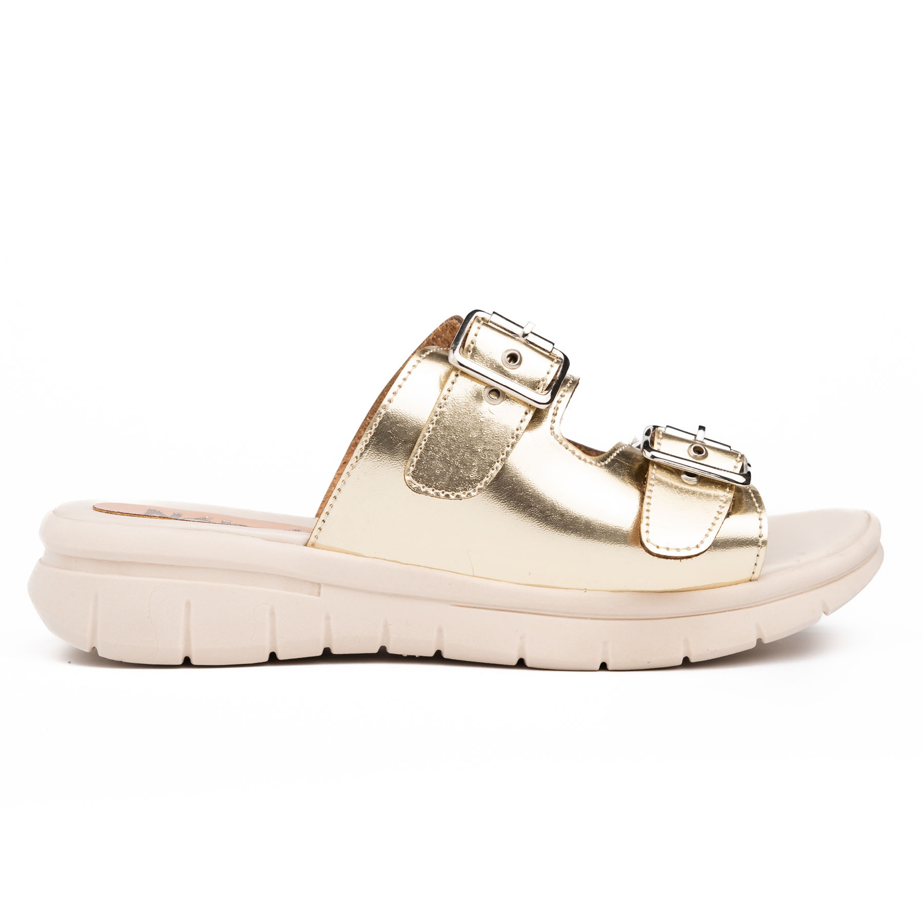SANDALIAS MUJER NÉBULA DORADO GLITZ - 1