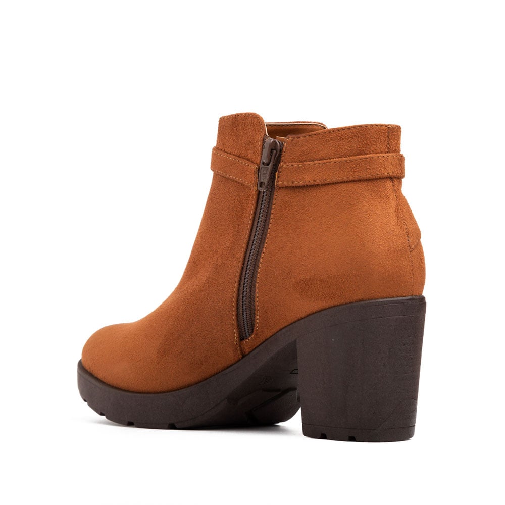 BOTINES MUJER NÉBULA CAMEL GEEL 2.0 - 3