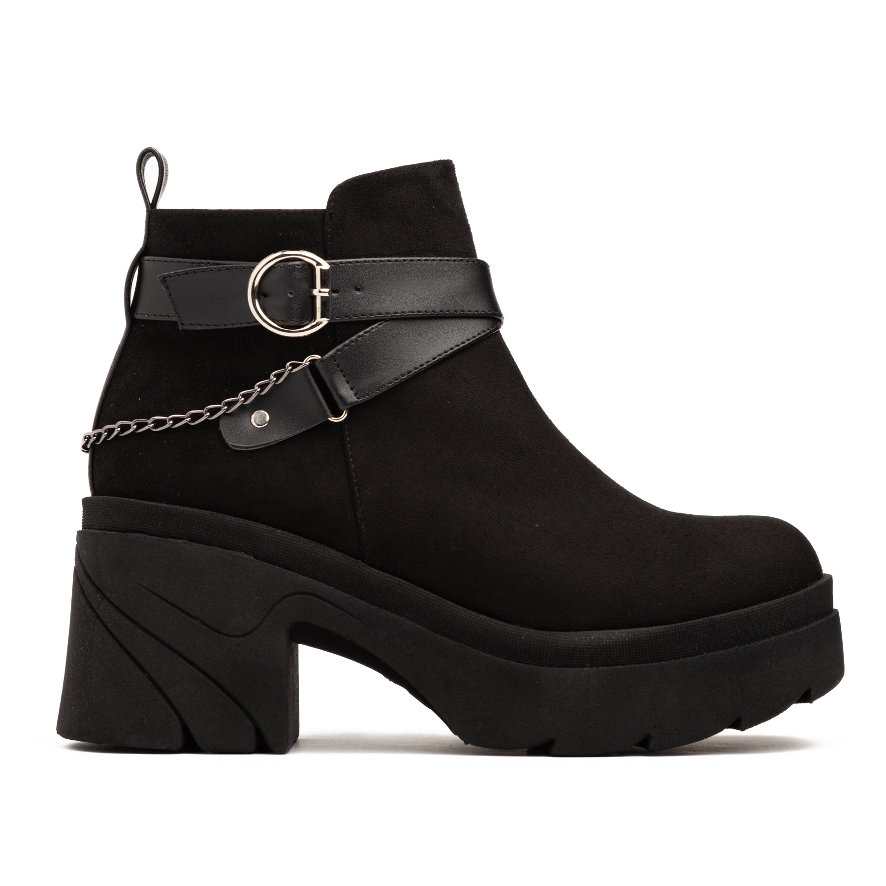 BOTAS MUJER NÉBULA NEGRO DIMRYT - 1