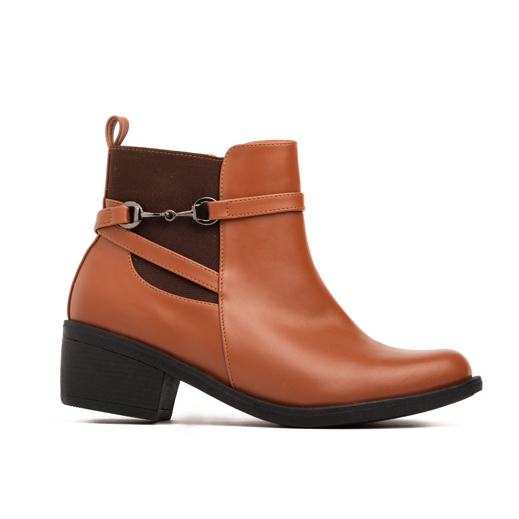 BOTINES MUJER NÉBULA CAMEL RAZTER - 1