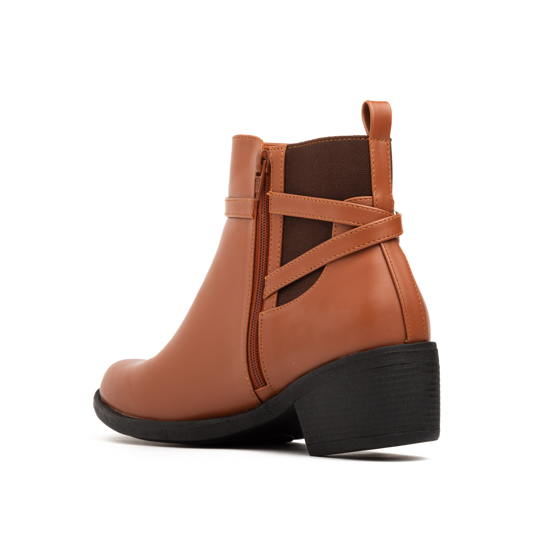 BOTINES MUJER NÉBULA CAMEL RAZTER - 3