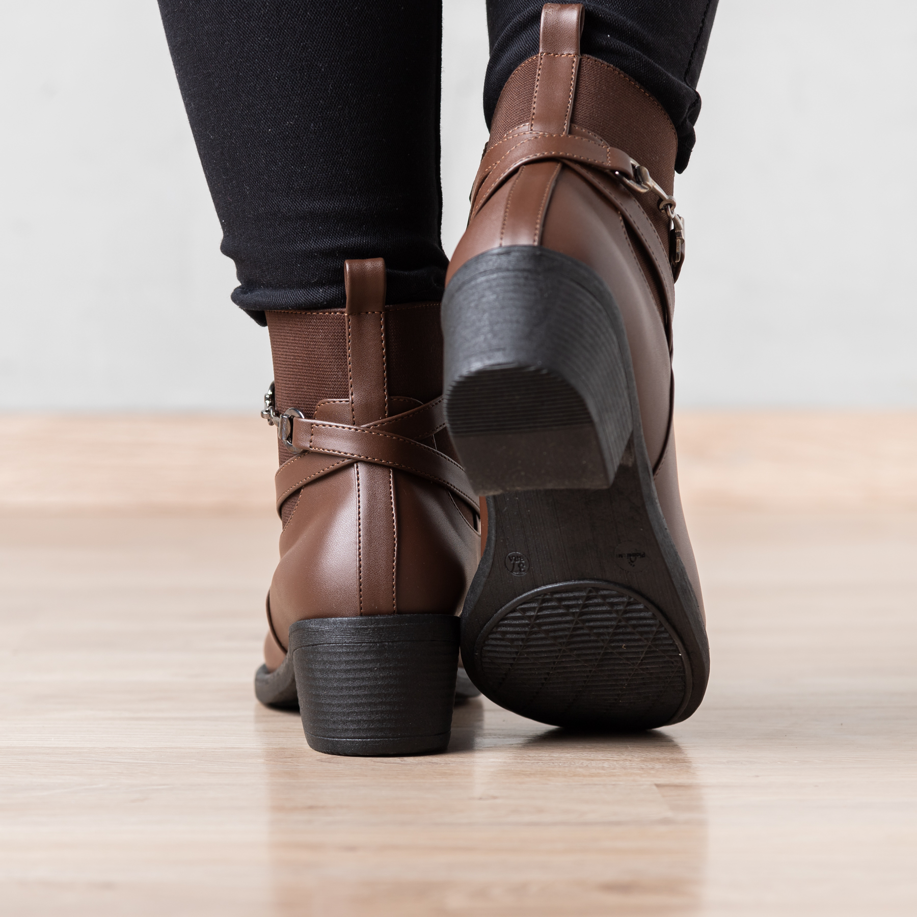 BOTINES MUJER NÉBULA MARRÓN RAZTER - 6