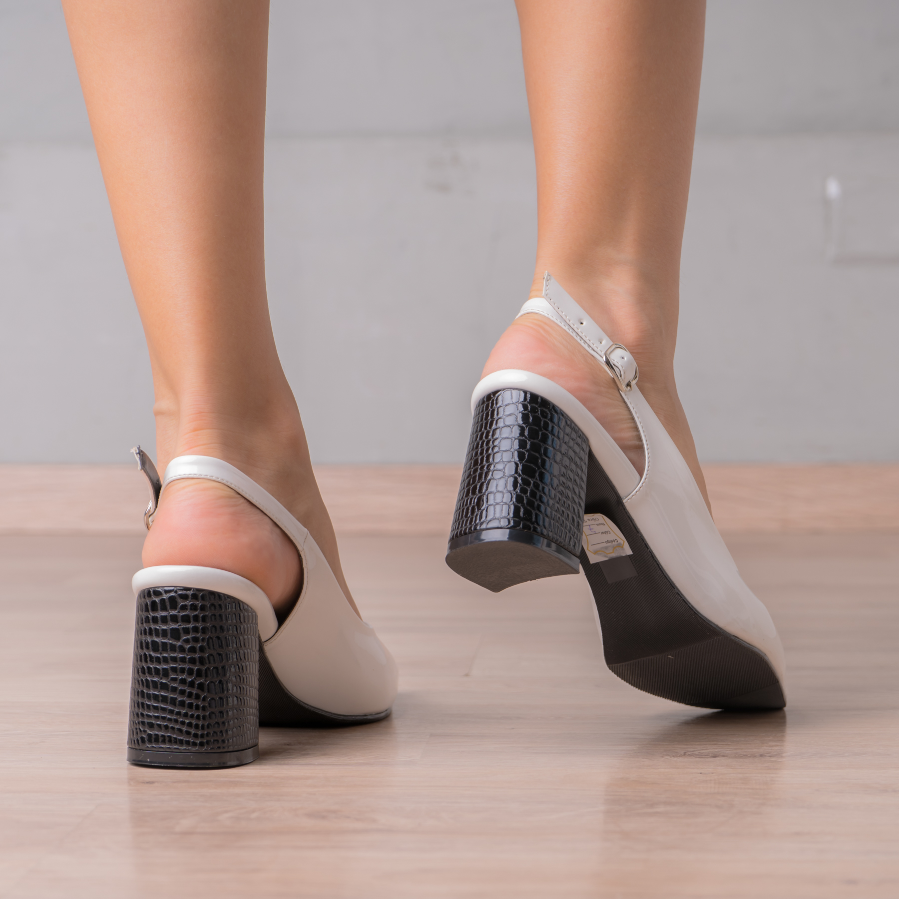 STILETTO COS - NÉBULA - BLANCO - 6