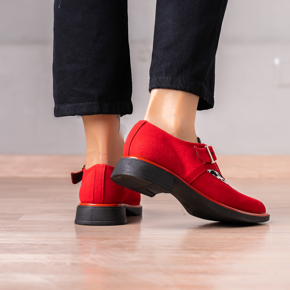 BOTÍN BERNETT - NÉBULA - ROJO - 6