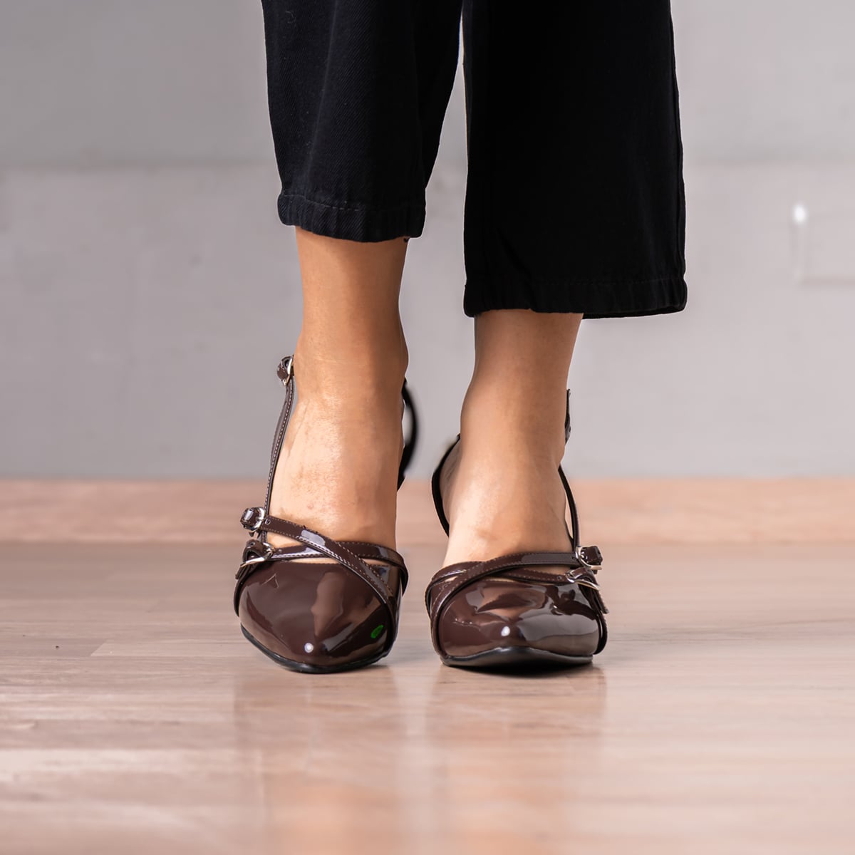 STILETTO NUMARIAH - NÉBULA - MARRÓN - 5