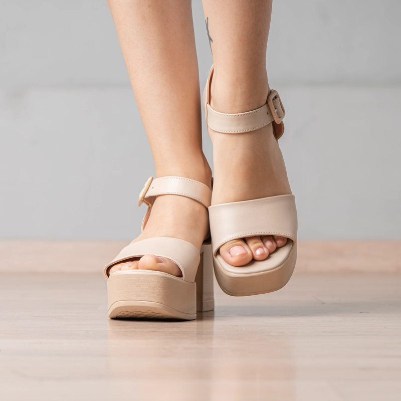 SANDALIA ALLCA - NÉBULA - BEIGE - 5