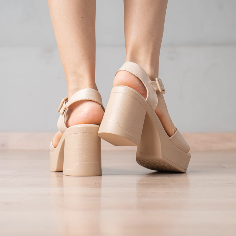 SANDALIA ALLCA - NÉBULA - BEIGE - 6