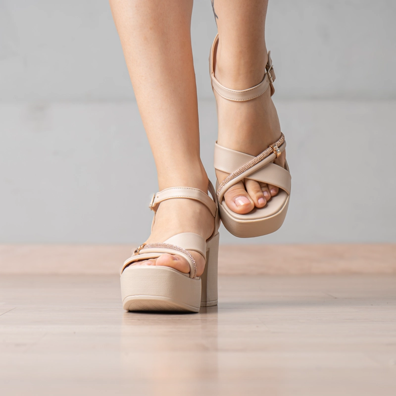 SANDALIA GORRITY - NÉBULA - BEIGE - 5