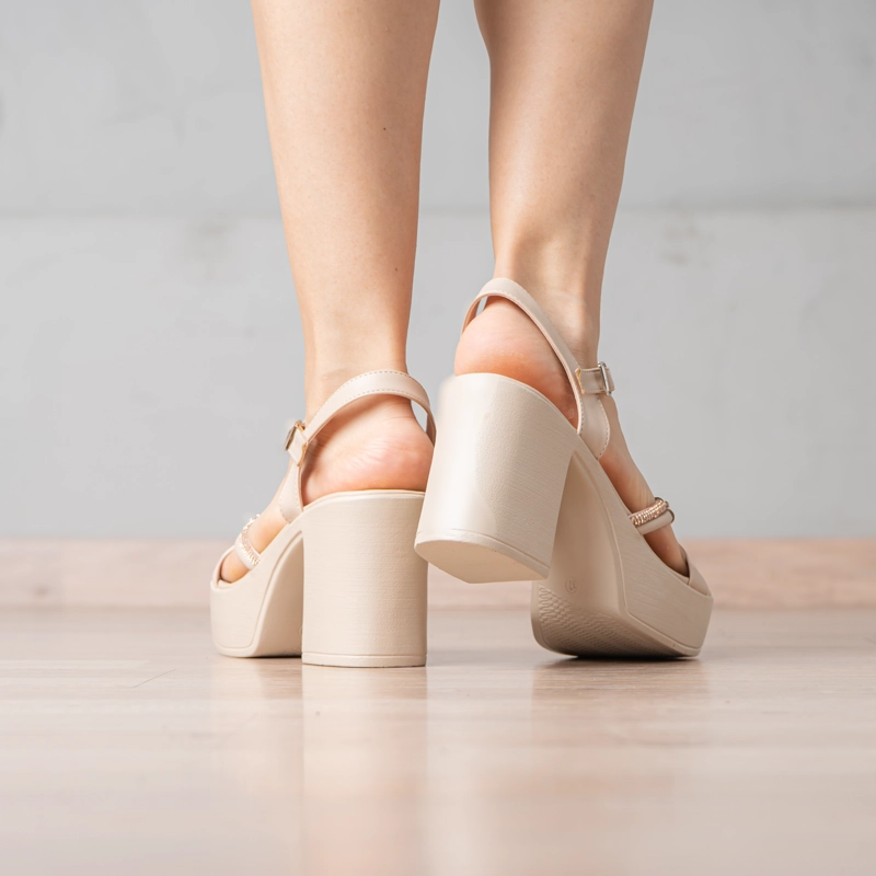 SANDALIA GORRITY - NÉBULA - BEIGE - 6
