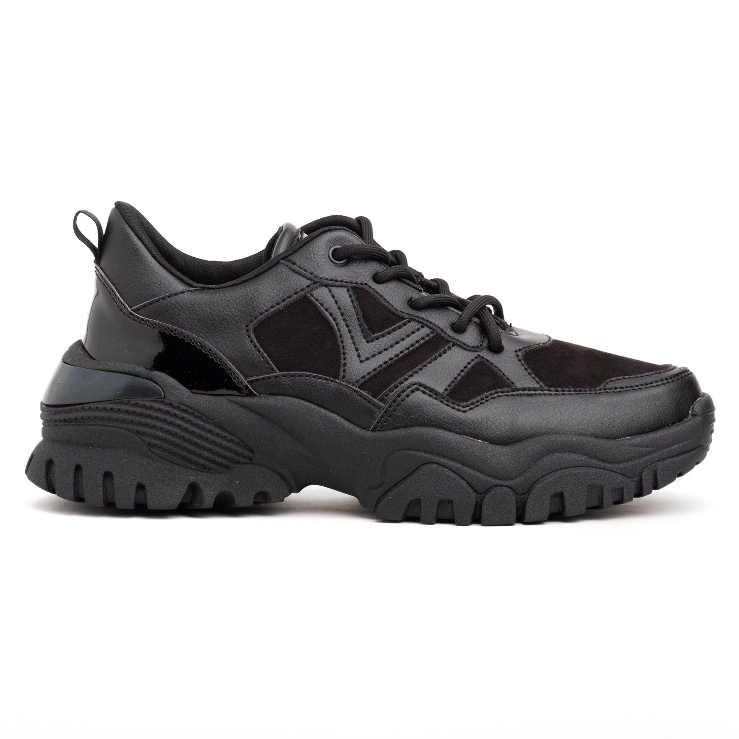 ZAPATILLAS URBANAS MUJER MILAN NEGRO - 2
