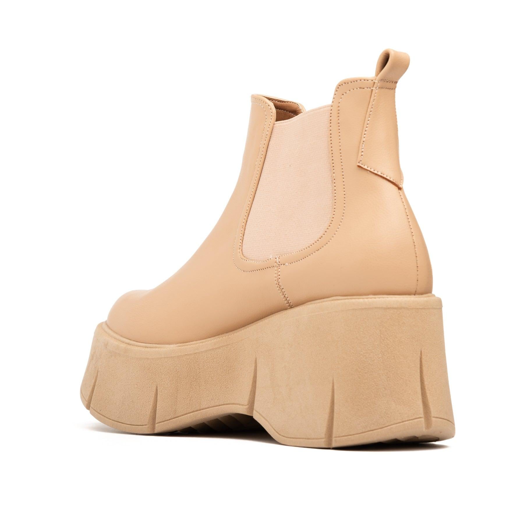 BOTAS MUJER UNCOVER BEIGE - 6