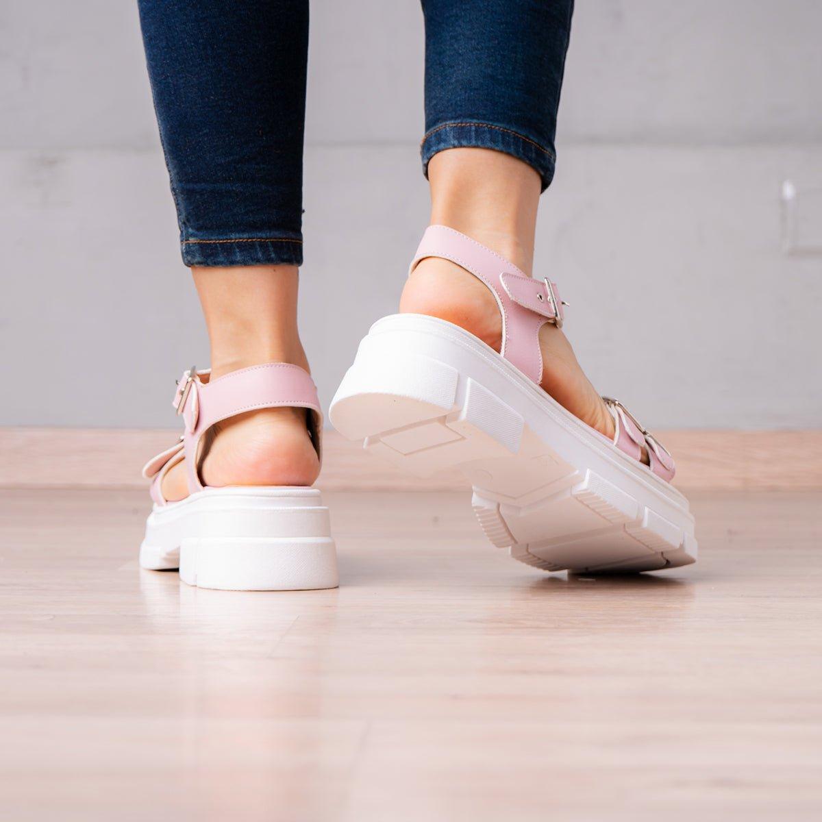 SANDALIAS CASUALES MUJER SAN ANDRES LILA 2 - 3