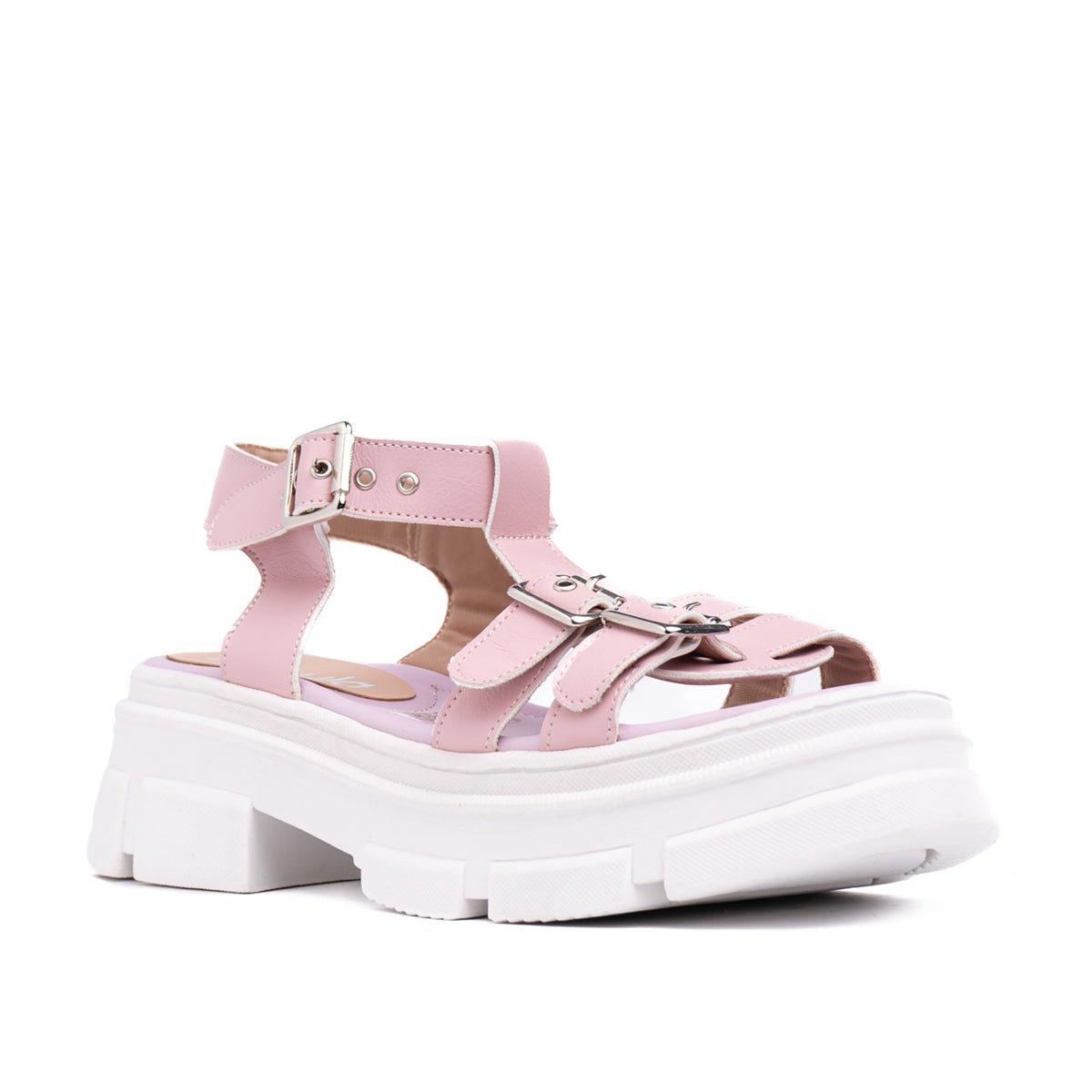 SANDALIAS CASUALES MUJER SAN ANDRES LILA 2 - 5