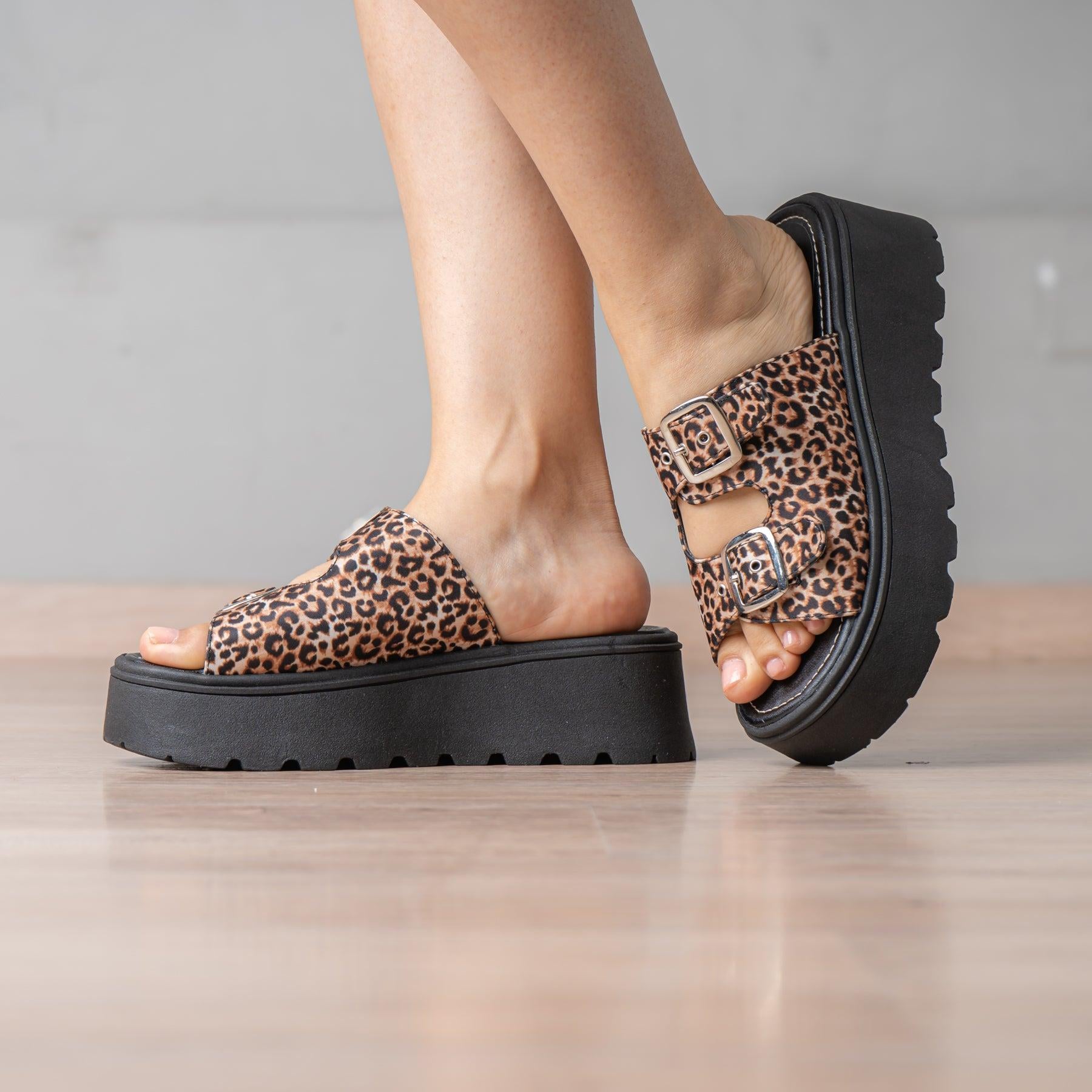 SANDALIAS CASUALES MUJER JOVINAH PRINT - 1