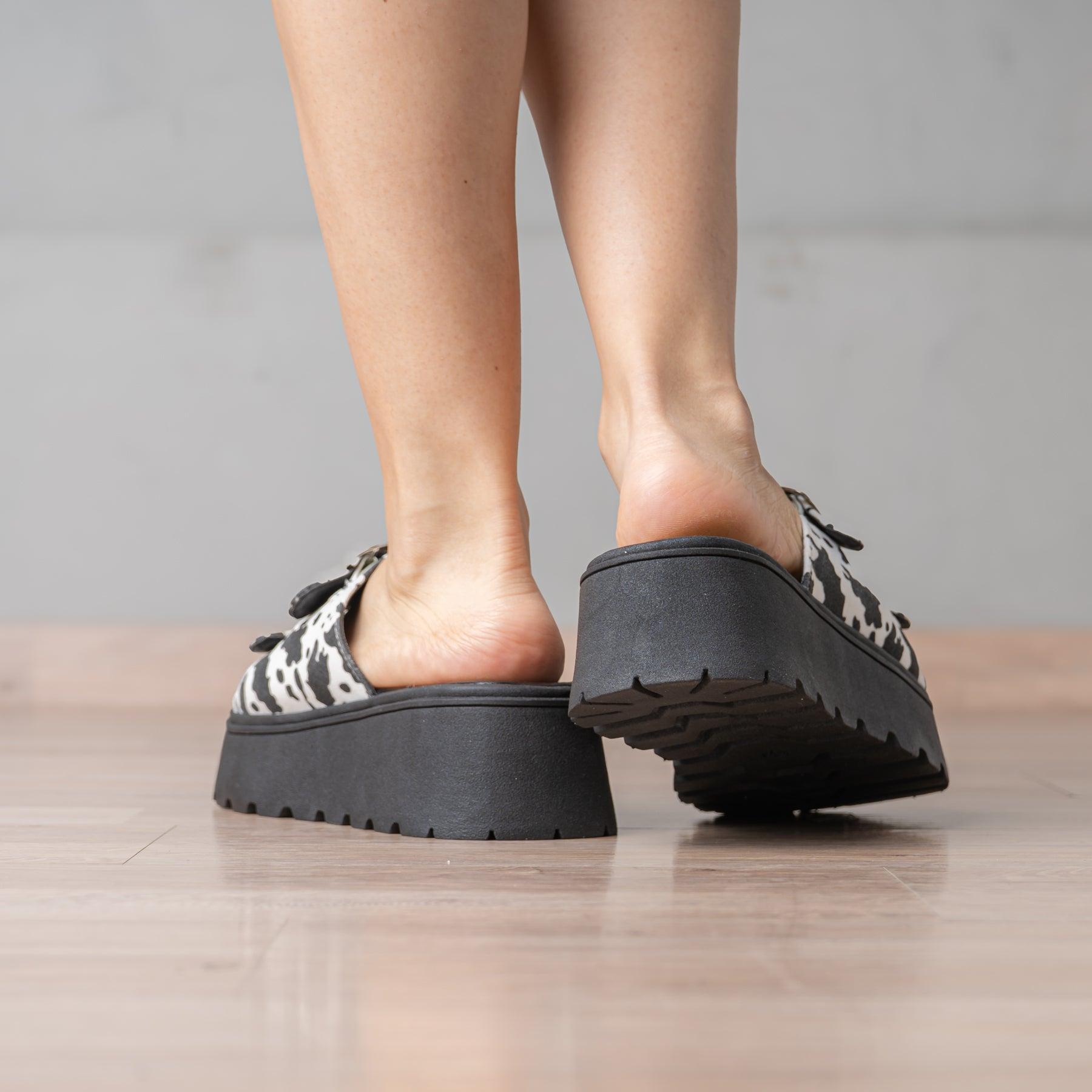 SANDALIAS CASUALES MUJER JOVINAH PRINT - 3