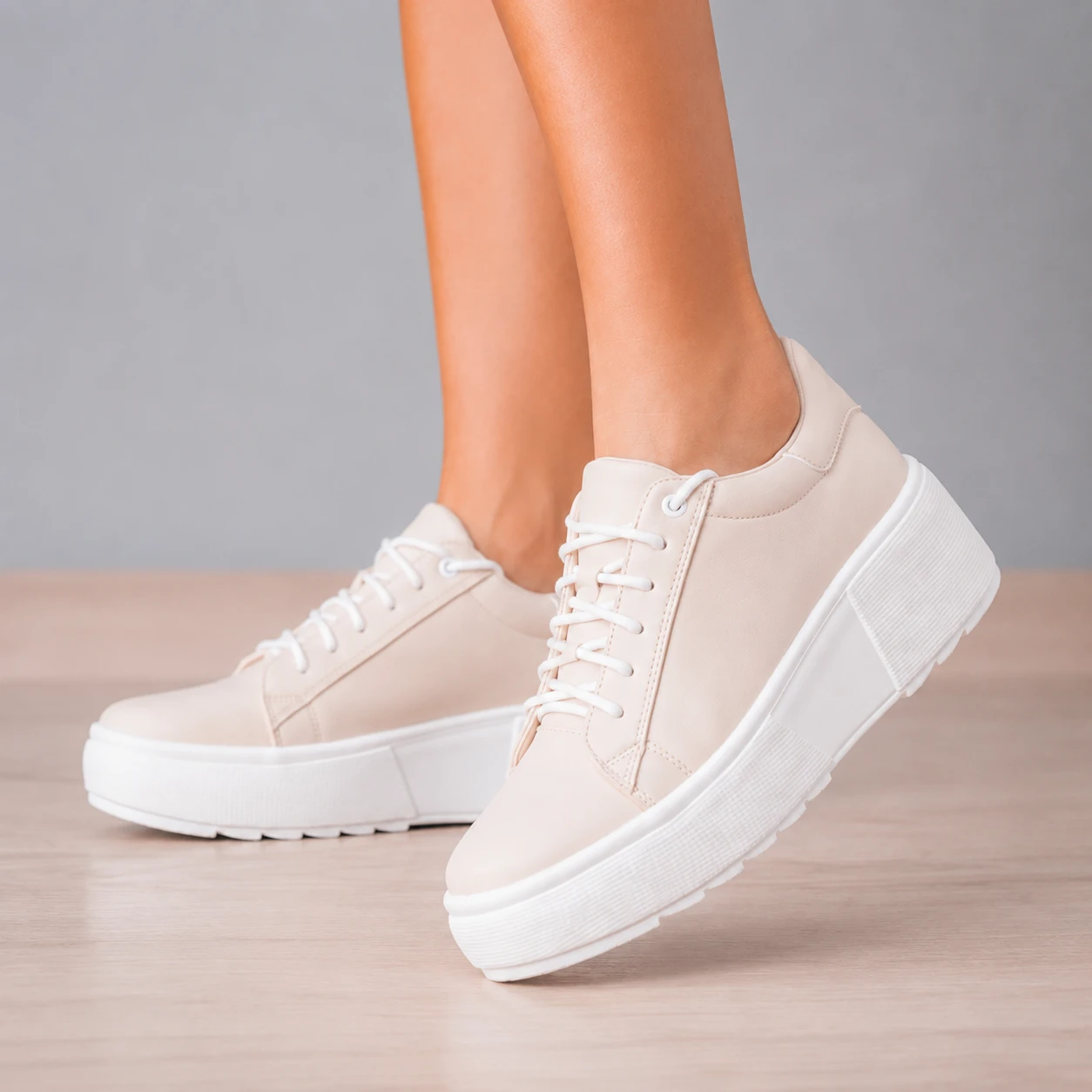 ZAPATILLAS URBANAS MUJER KIOTO PERLA - 5