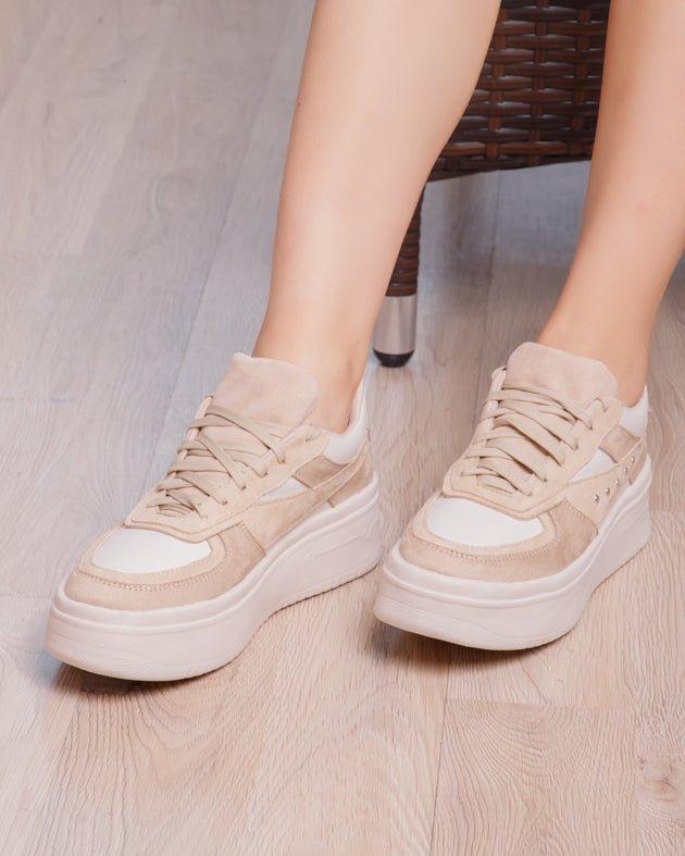 ZAPATILLAS URBANAS MUJER CORDOBA BEIGE 2 - 1