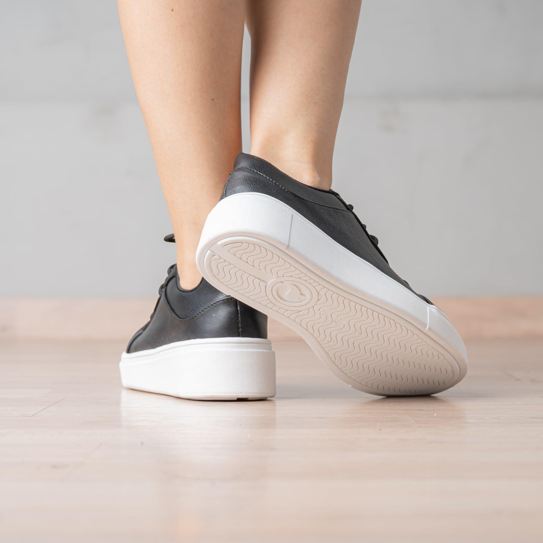 ZAPATILLAS URBANAS MUJER SKAYA NEGRO - 3