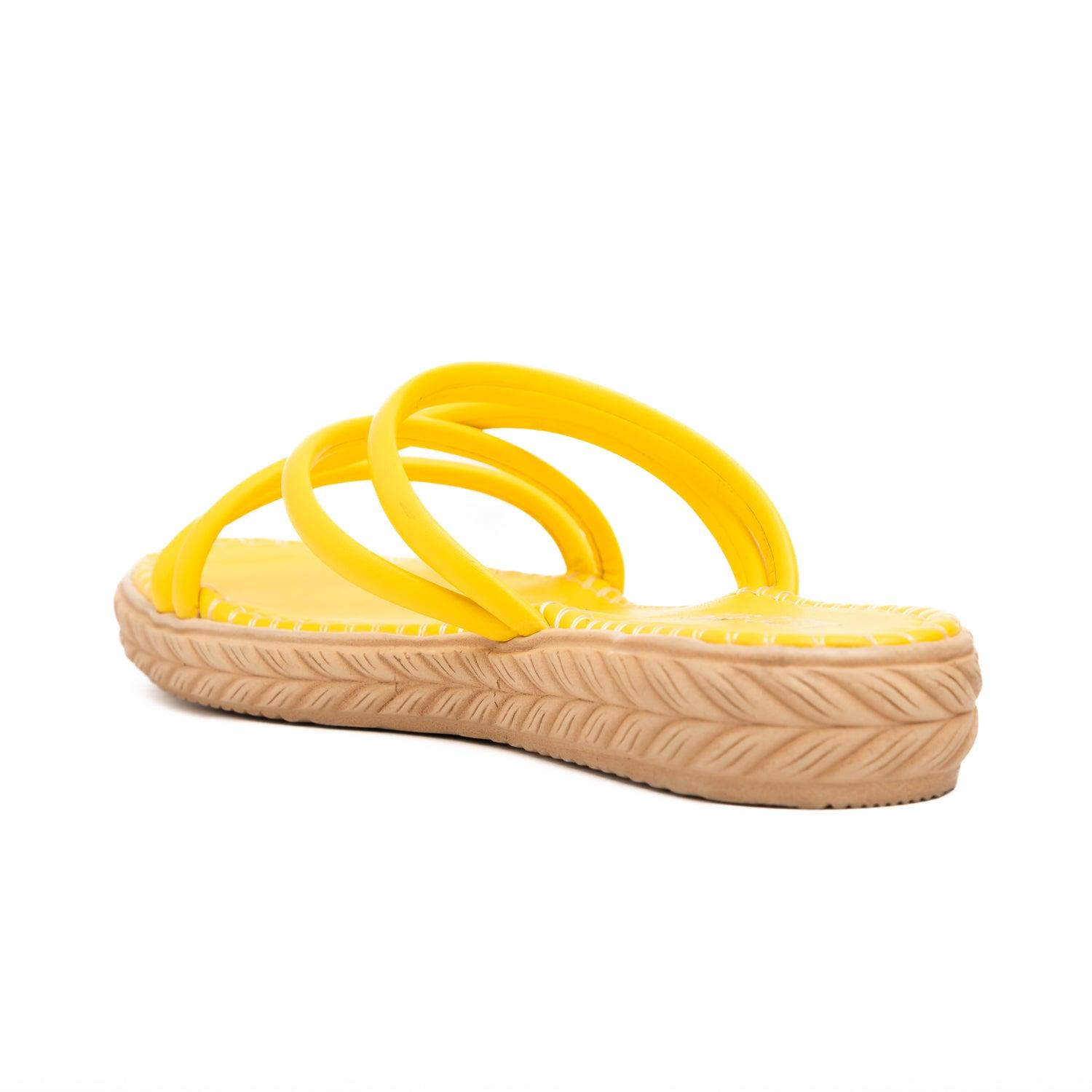 SANDALIAS CASUALES MUJER PORT LOUIS AMARILLO - 4