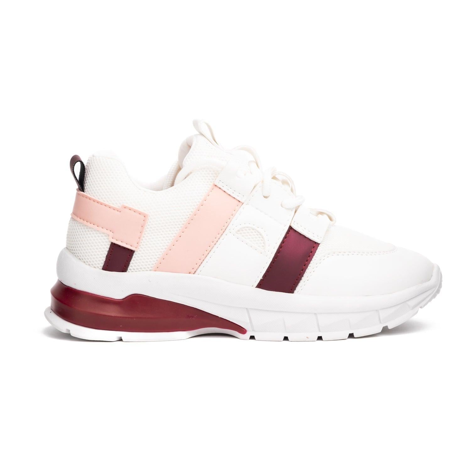 ZAPATILLAS URBANAS MUJER FRANCIA GUINDA - 4