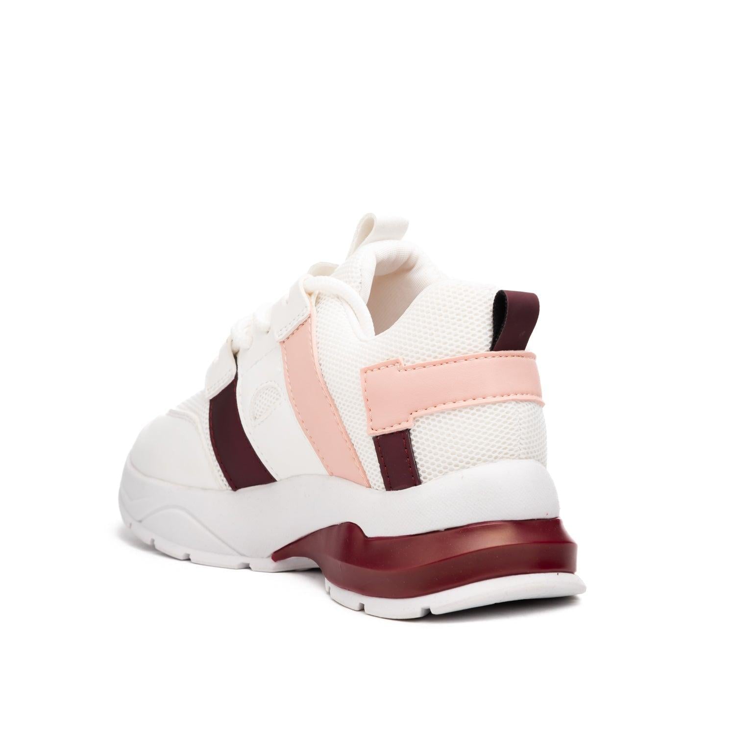 ZAPATILLAS URBANAS MUJER FRANCIA GUINDA - 5