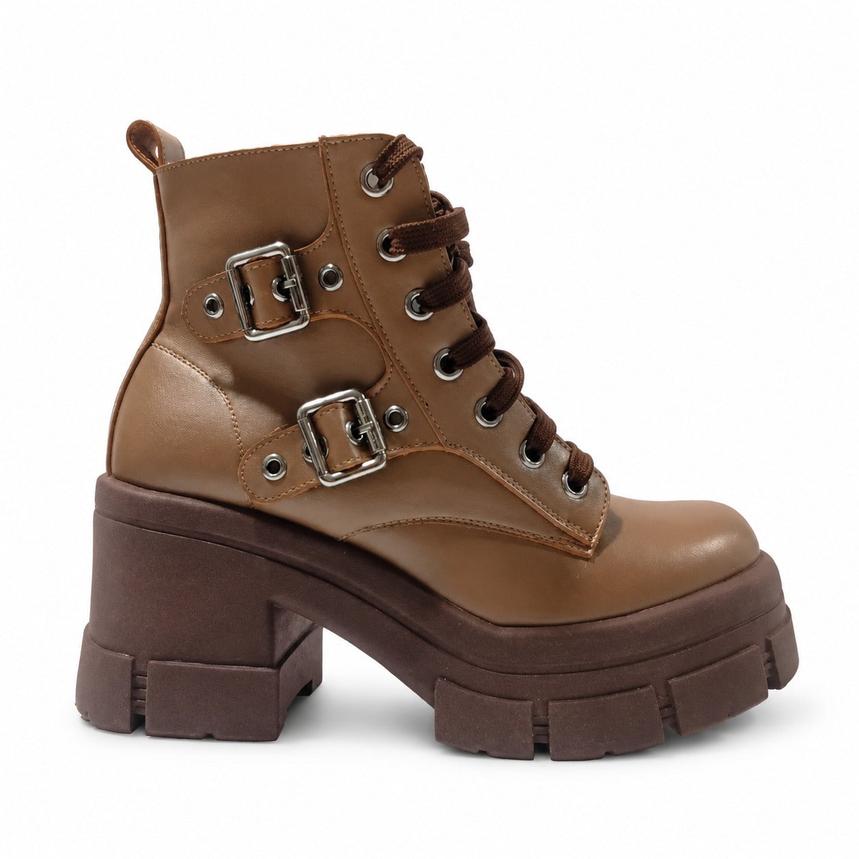 BOTAS MUJER BARDO MARRON - 1