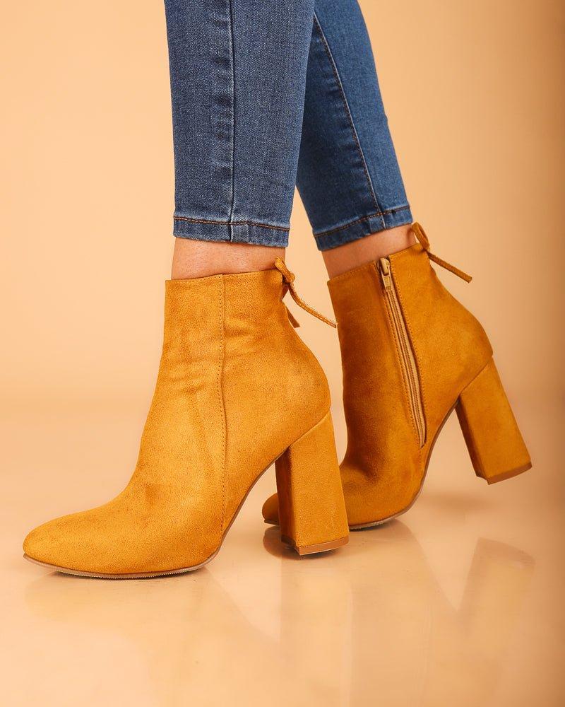 BOTAS MUJER BUBALI MOSTAZA - 1