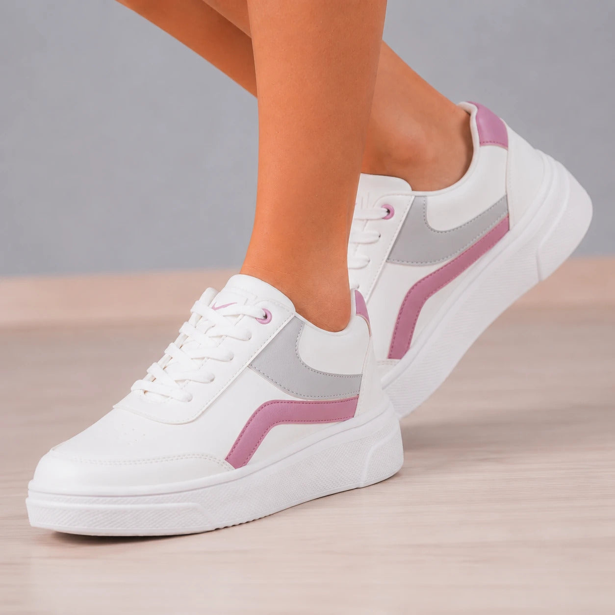ZAPATILLAS URBANAS MUJER BOOM PLOMO - 5