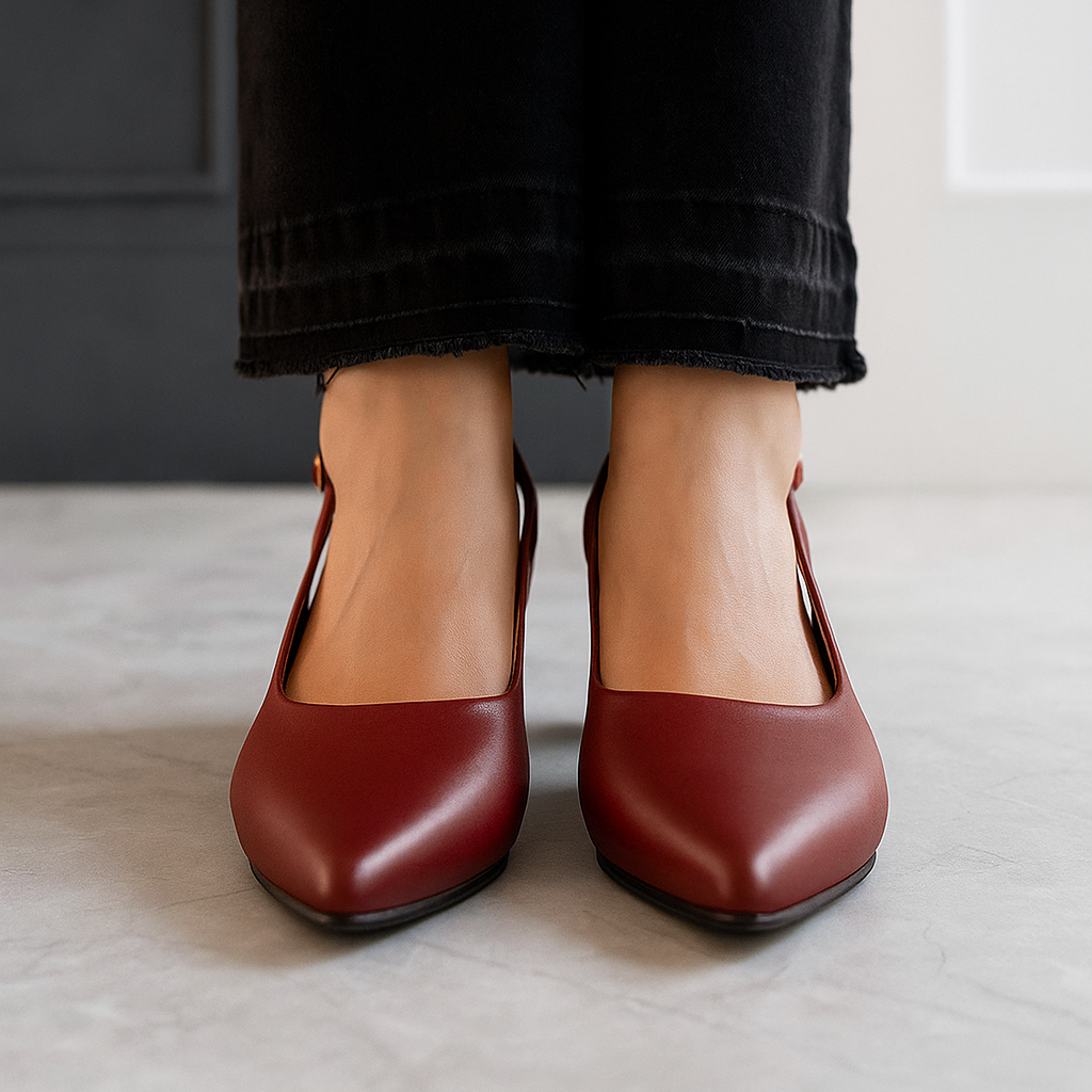 STILETTOS MUJER VAZEMBIA VINO - 2