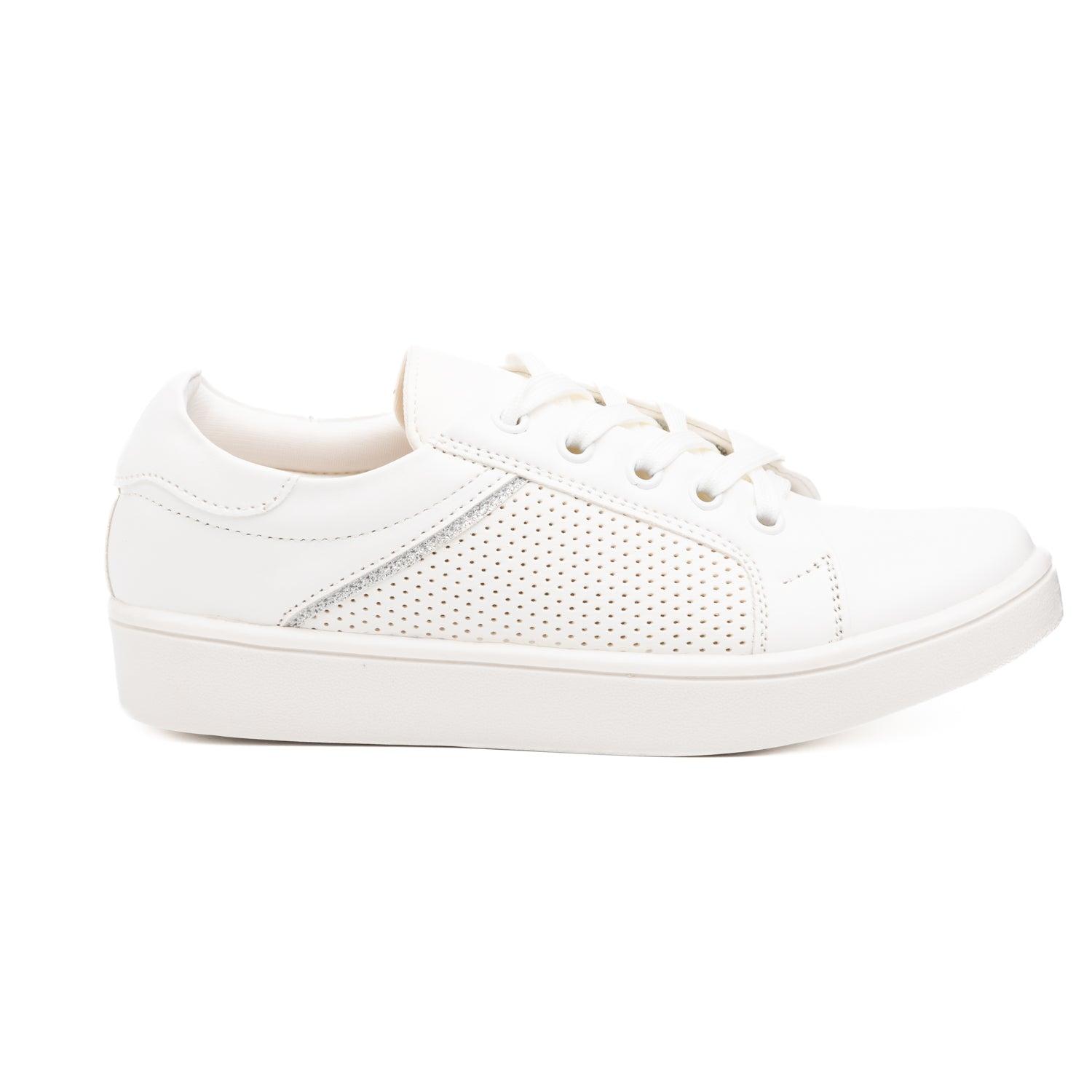 ZAPATILLAS URBANAS MUJER KANO BLANCO PLATEADO - 2