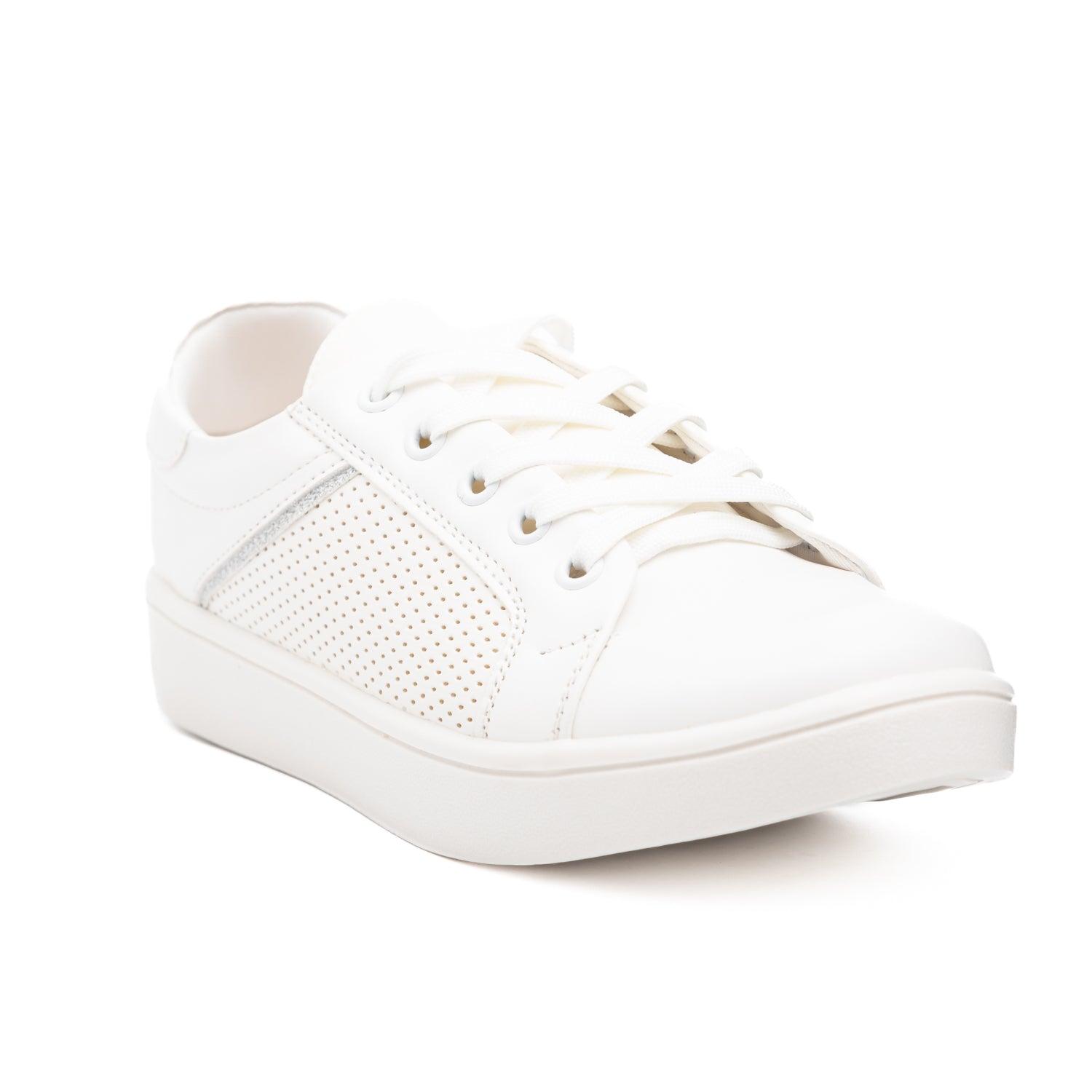 ZAPATILLAS URBANAS MUJER KANO BLANCO PLATEADO - 3