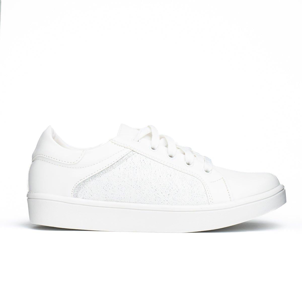 ZAPATILLAS URBANAS MUJER KANO BLANCO PLATEADO - 4