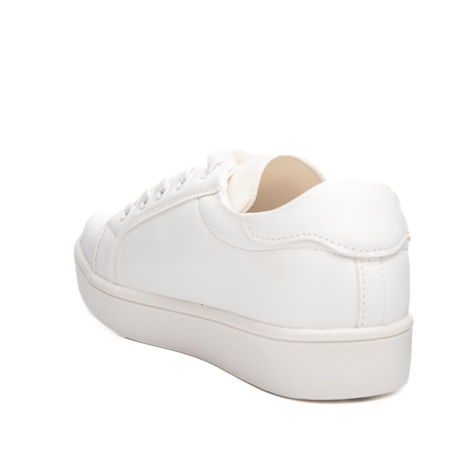 ZAPATILLAS URBANAS MUJER KANO BLANCO PLATEADO - 4