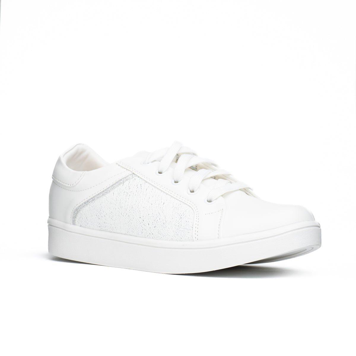 ZAPATILLAS URBANAS MUJER KANO BLANCO PLATEADO - 5