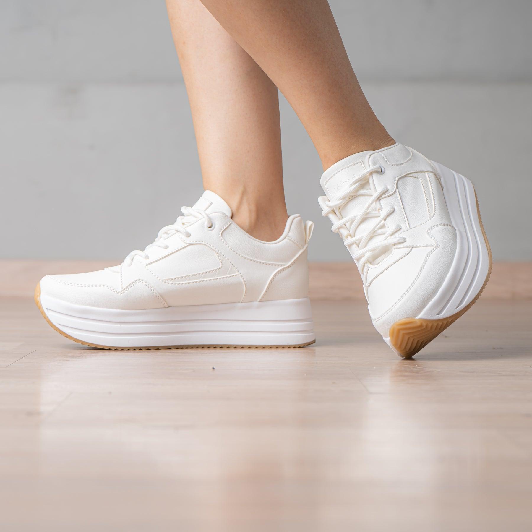 ZAPATILLAS URBANAS MUJER BENEAH BLANCO - 1