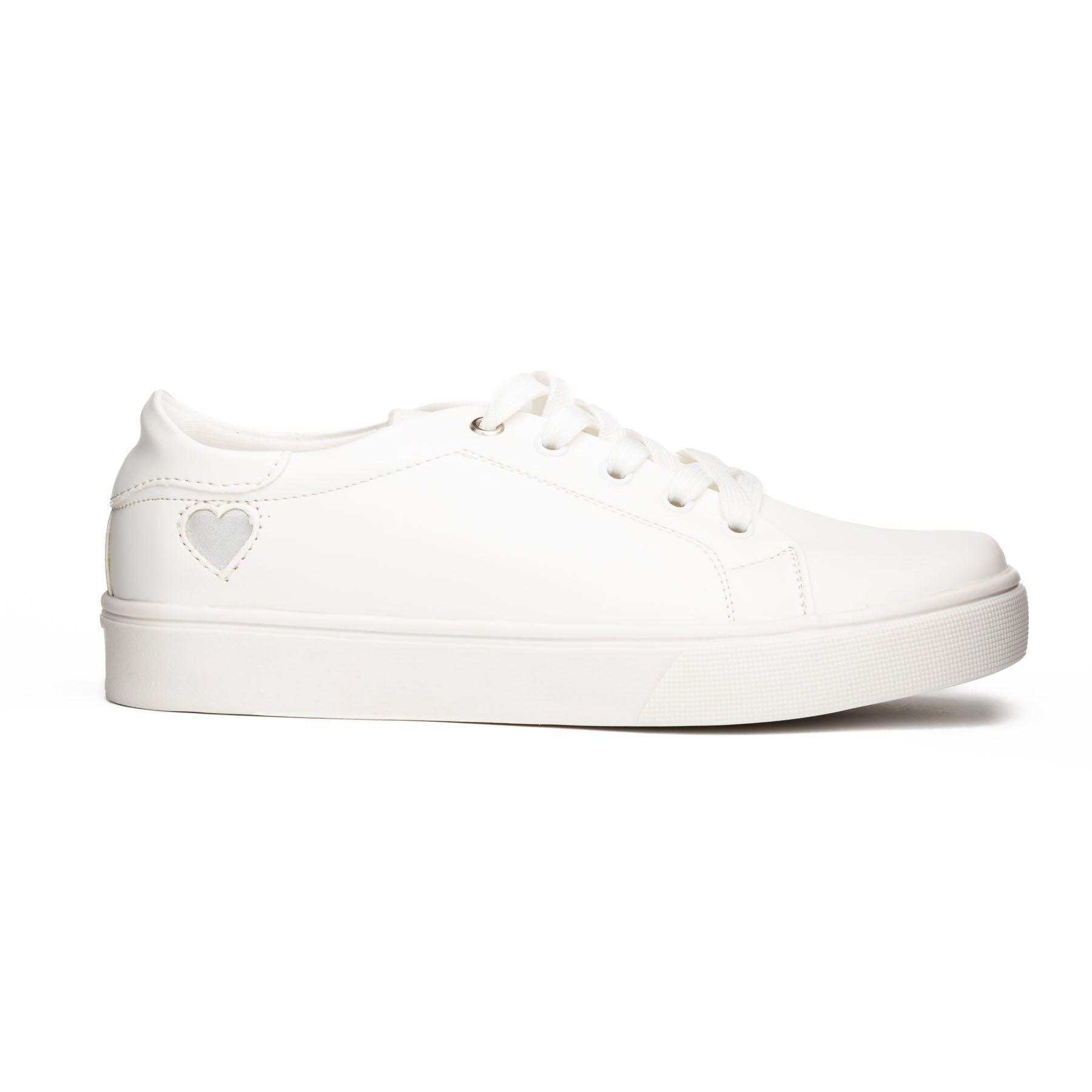 ZAPATILLAS URBANAS MUJER AREZZO BLANCO CORAZÓN DORADO - 4