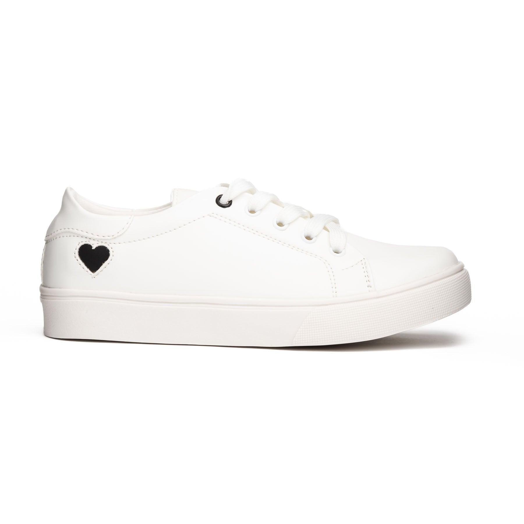 ZAPATILLAS URBANAS MUJER AREZZO BLANCO CORAZÓN DORADO - 4