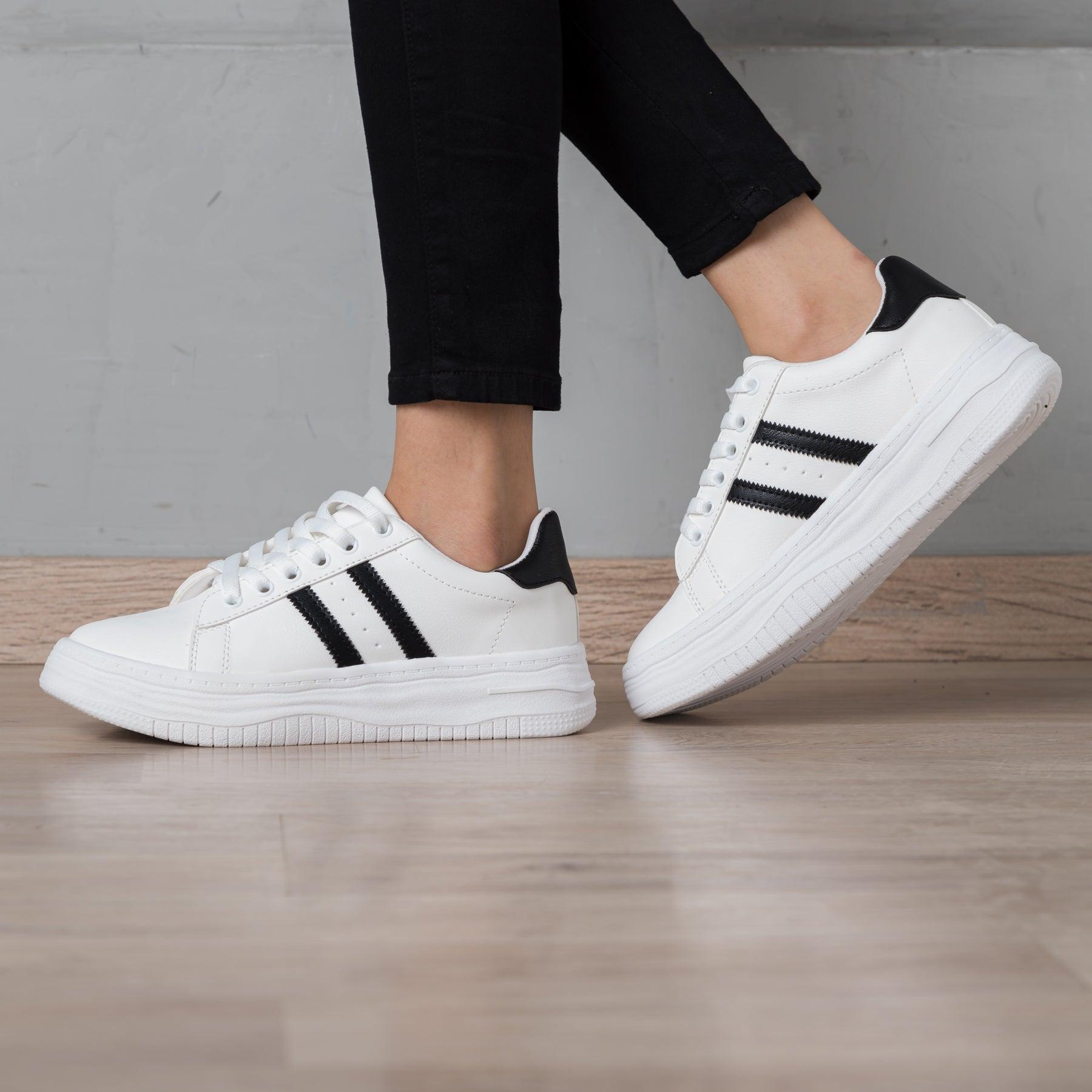 ZAPATILLAS URBANAS MUJER LUX BLANCO - 1