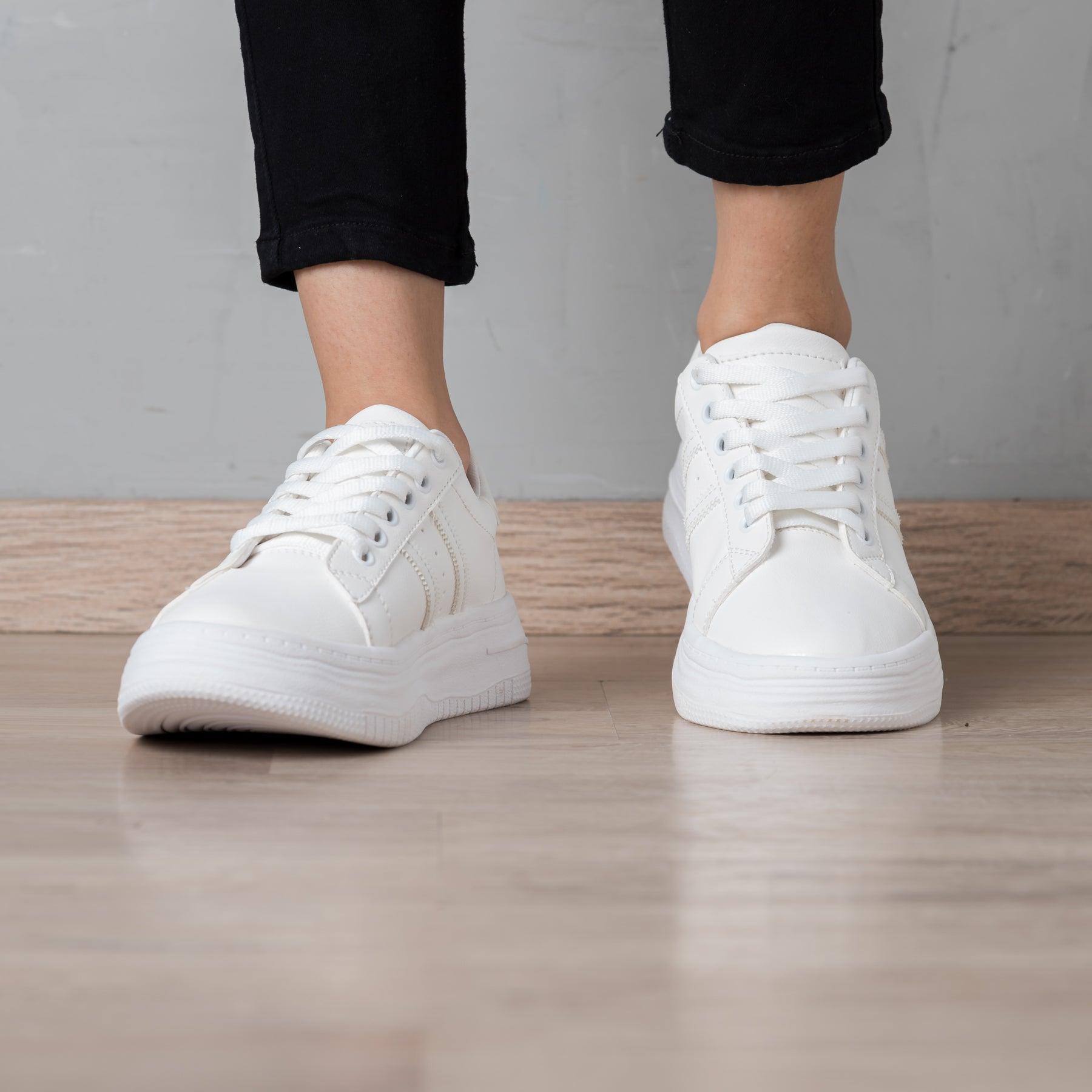 ZAPATILLAS URBANAS MUJER LUX BLANCO - 2