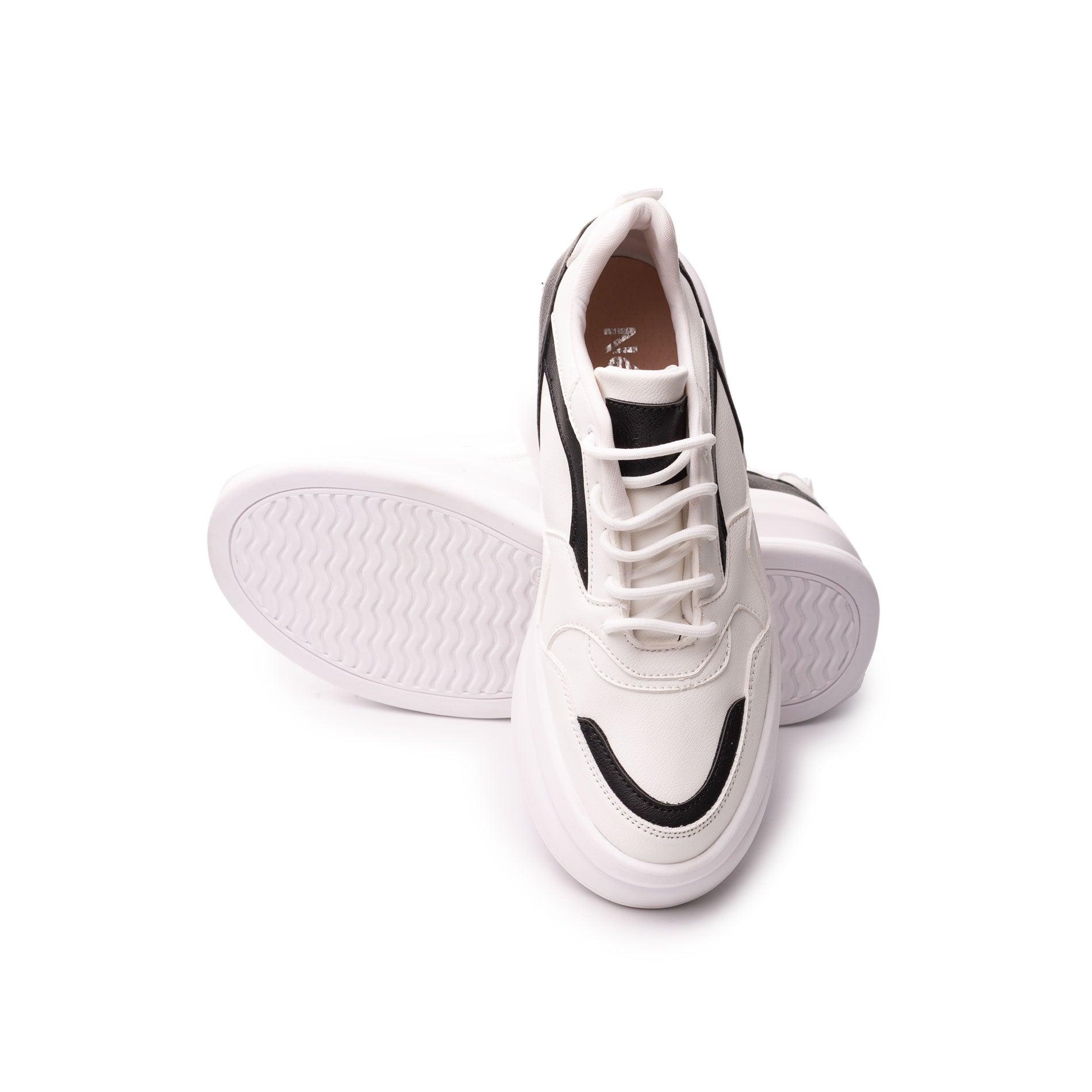 ZAPATILLAS URBANAS MUJER ZADAR BLANCO CON NEGRO - 7