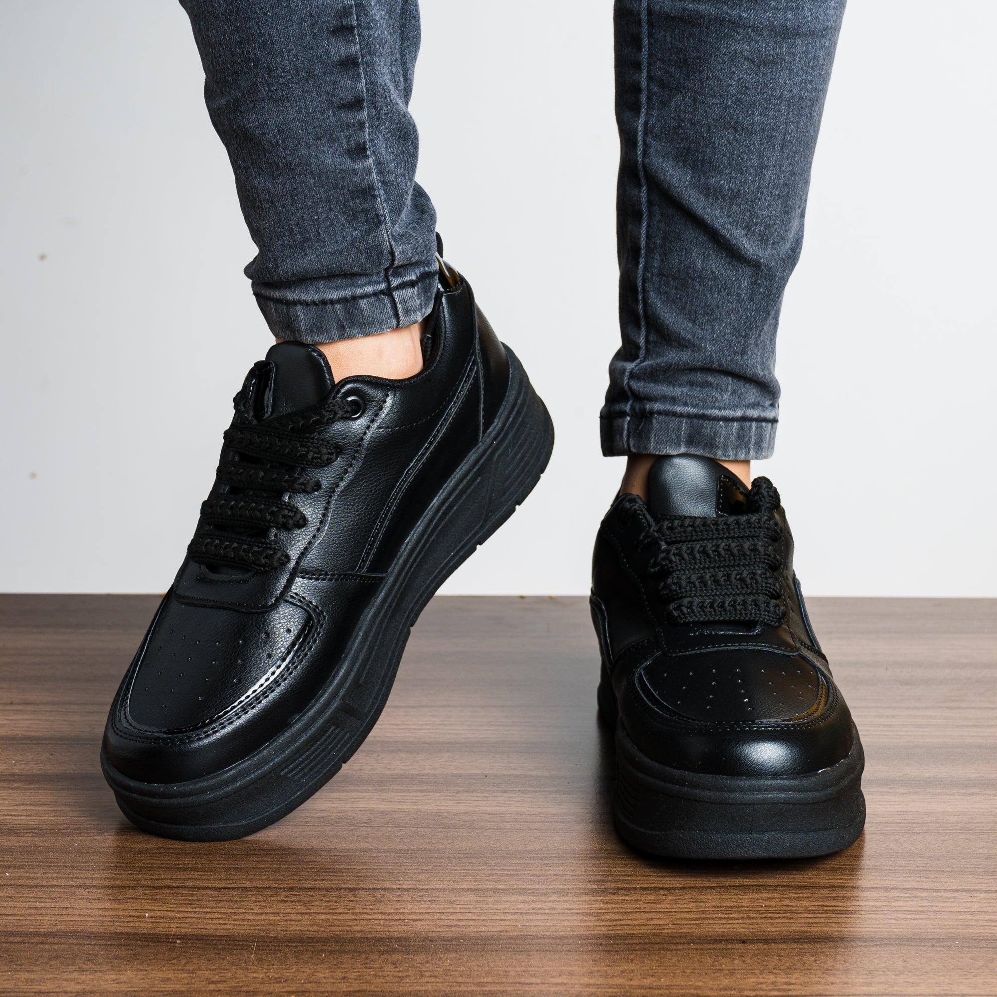 ZAPATILLAS URBANAS MUJER ALINA NEGRO - 2
