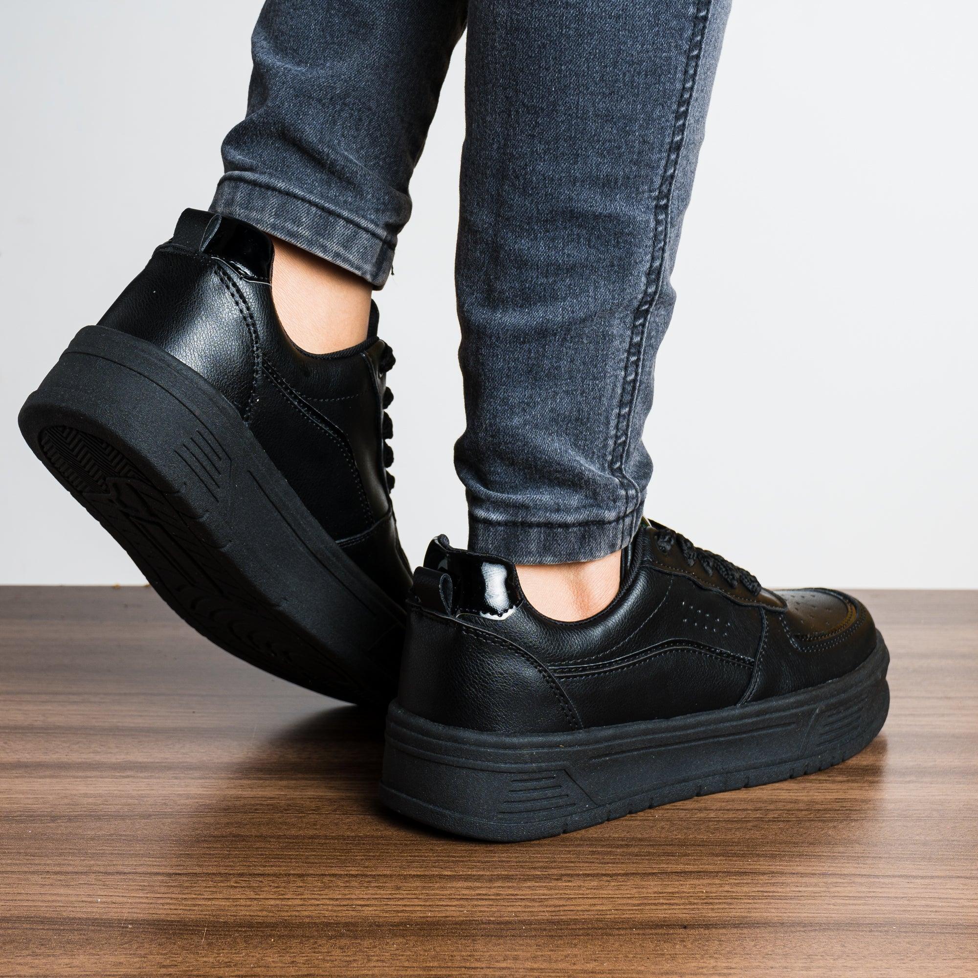 ZAPATILLAS URBANAS MUJER ALINA NEGRO - 3