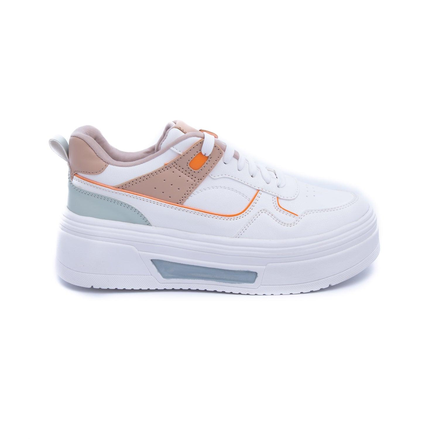 ZAPATILLAS URBANAS MUJER LUKA ANARANJADO - 4