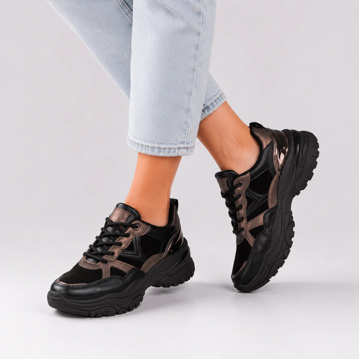 ZAPATILLAS URBANAS MUJER MILAN BRONCE - 3