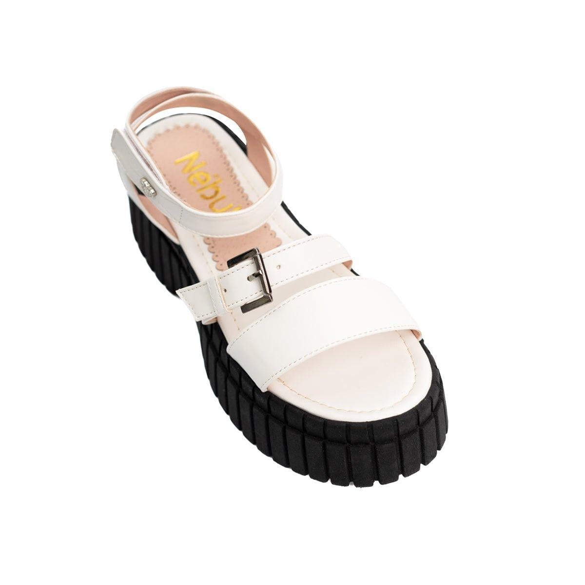 SANDALIAS CASUALES MUJER BRANA BLANCO - 5
