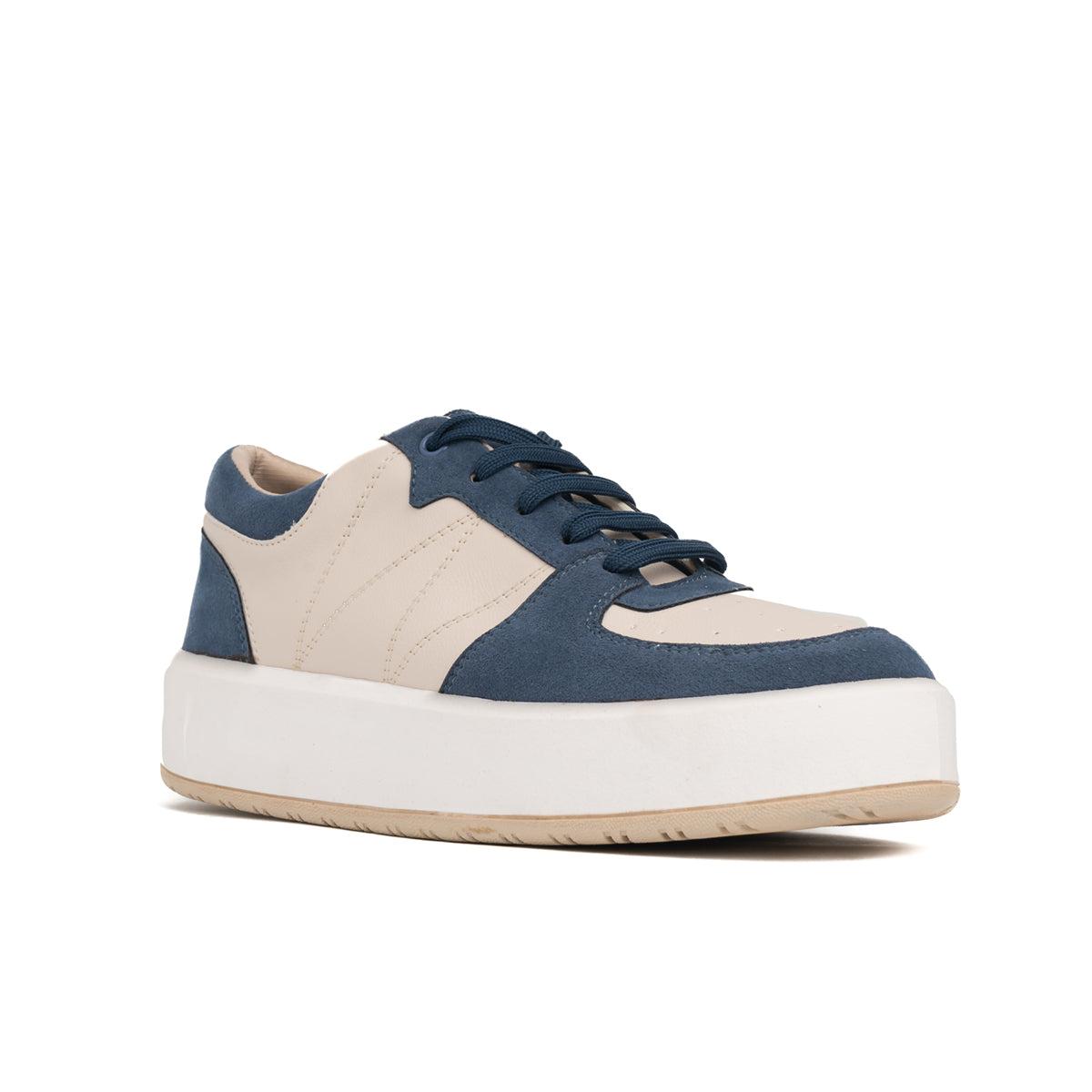 ZAPATILLAS URBANAS MUJER LIEJA AZUL - 5