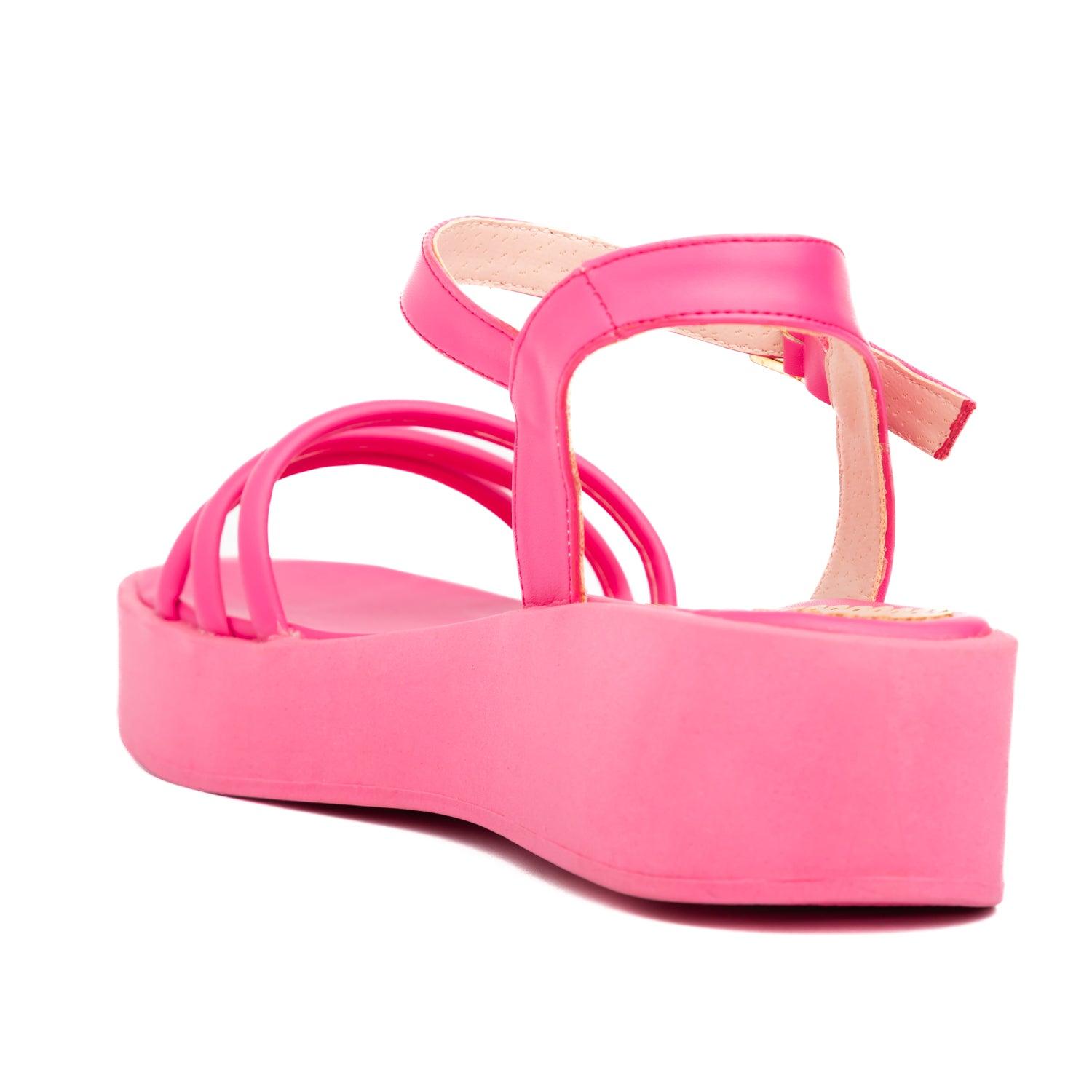 SANDALIAS MUJER Z-HILTON FUCSIA - 4