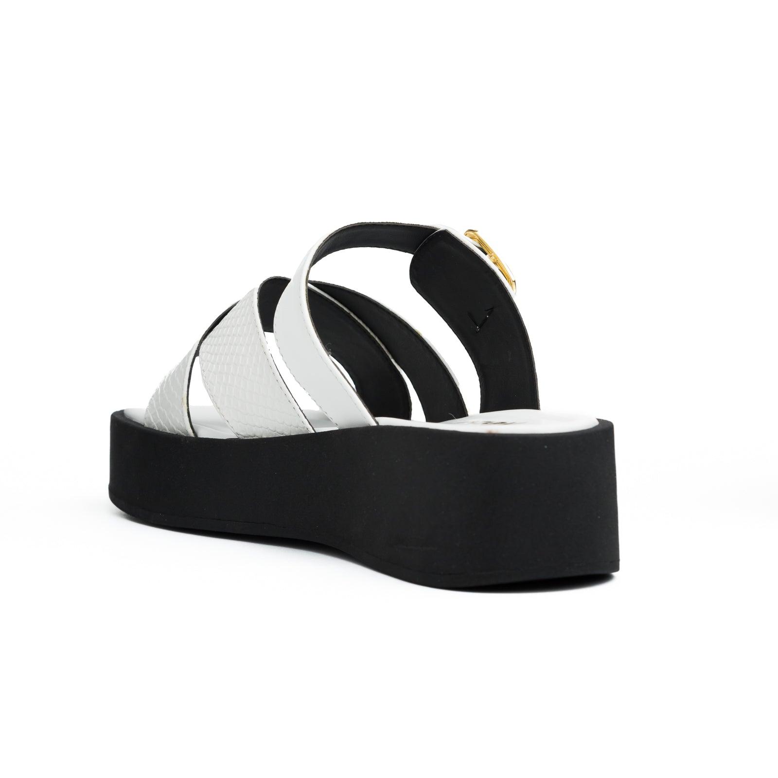SANDALIAS CASUALES MUJER KADUNA BLANCO - 6