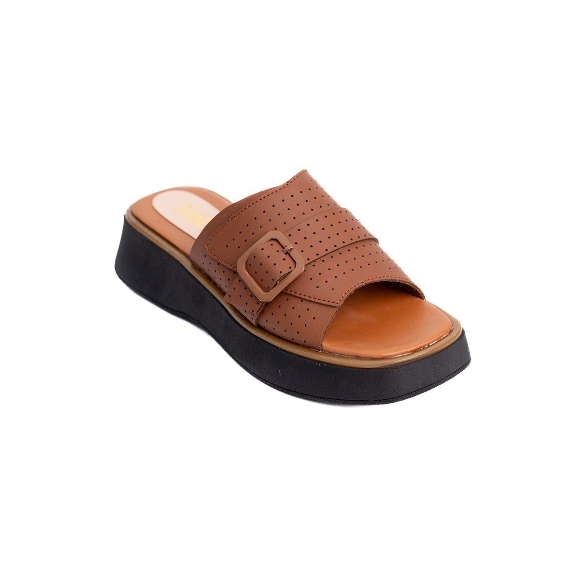 SANDALIAS CASUALES MUJER BENZIM MARRÓN - 6